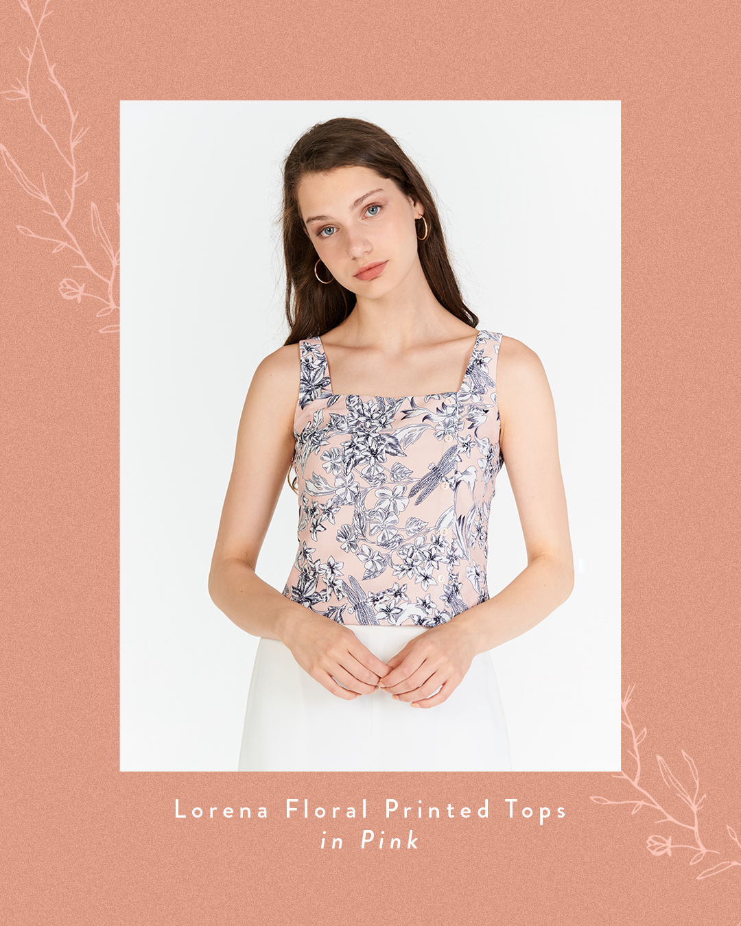Lorena Floral Printed Top