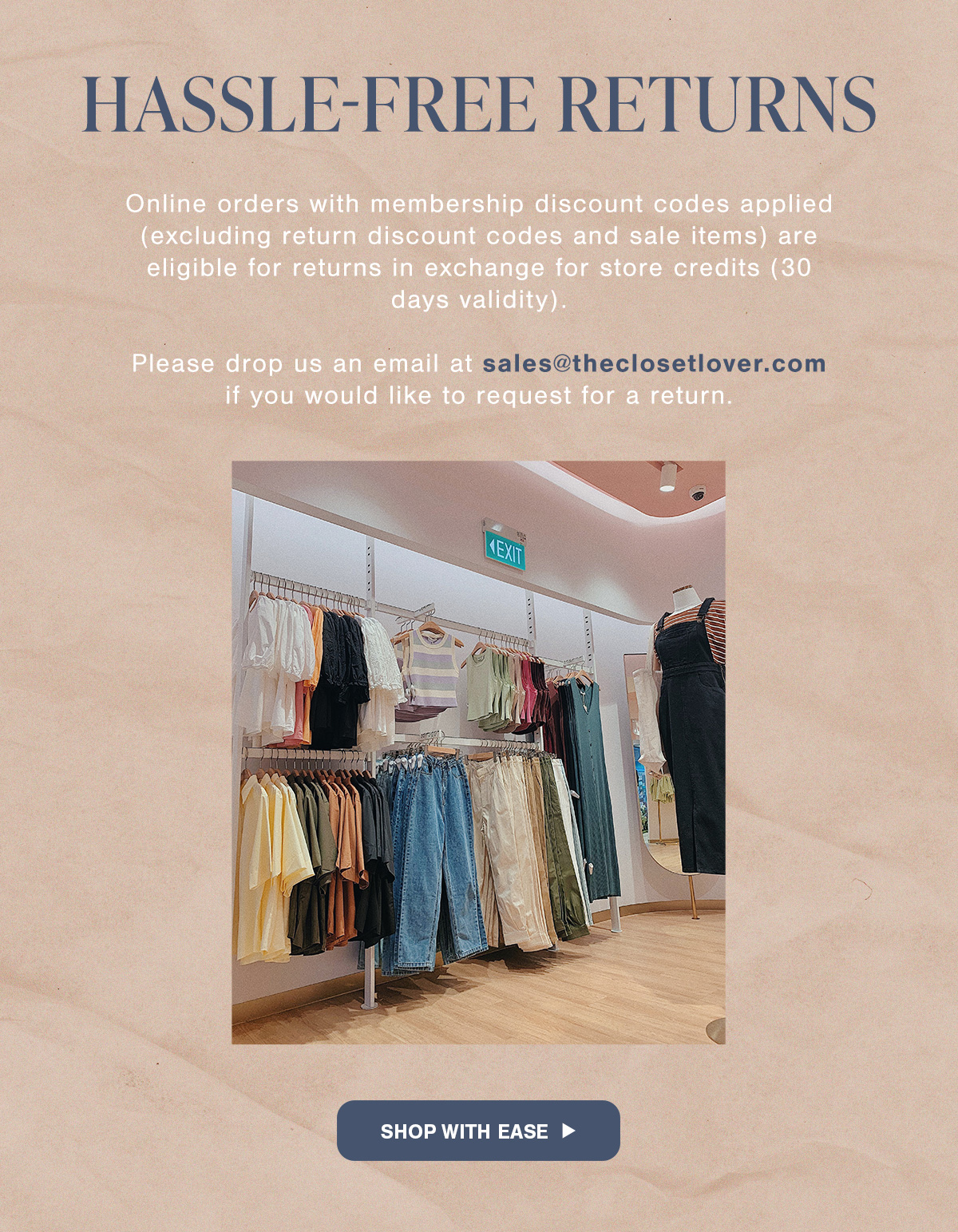 Hassle-Free Returns