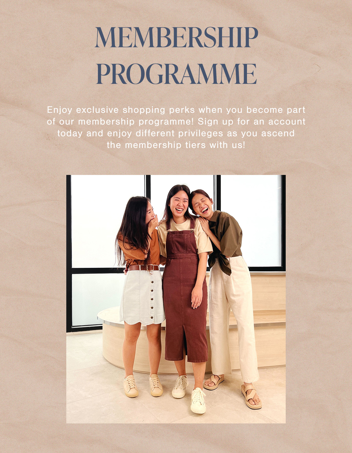 Join Our Membership Programme!