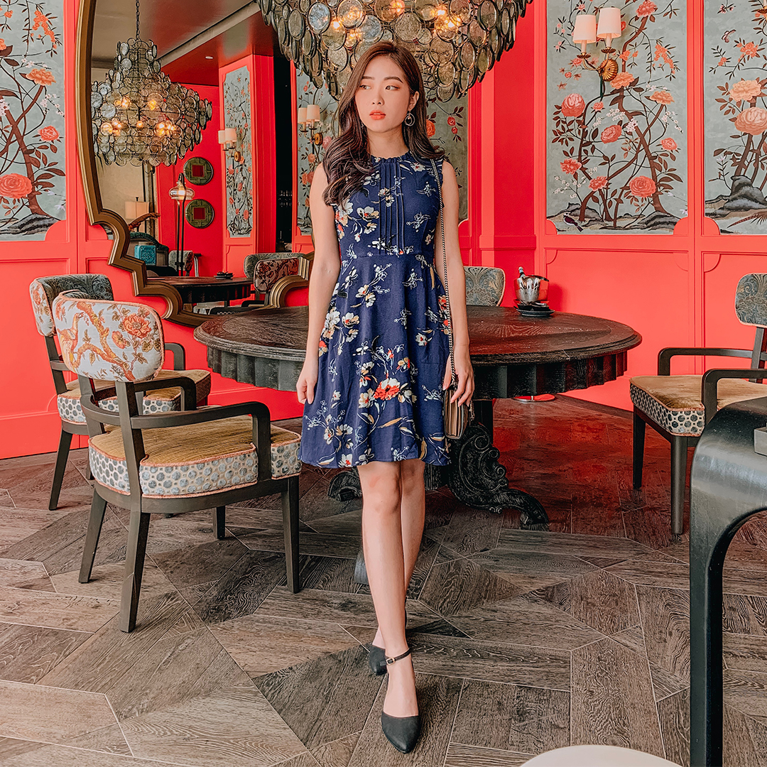 As seen on @jessicachaw - Anista Floral Printed Dress
