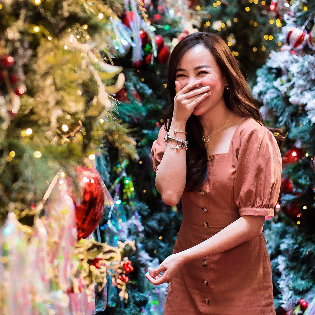 As seen on @charisow - Jude Pouf Sleeves Linen Dress in Sierra