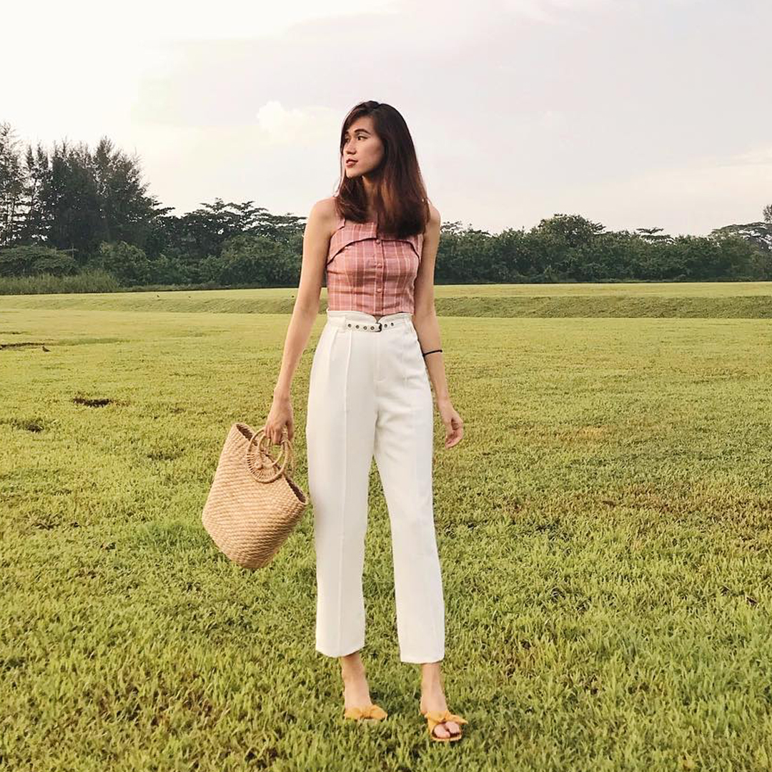 As seen on @jocinaaa - Reisan Pants in White