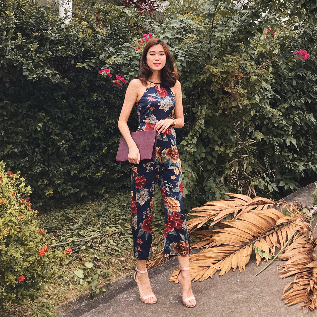 As seen on @jocinaaa - Delfina Floral Printed Jumpsuit