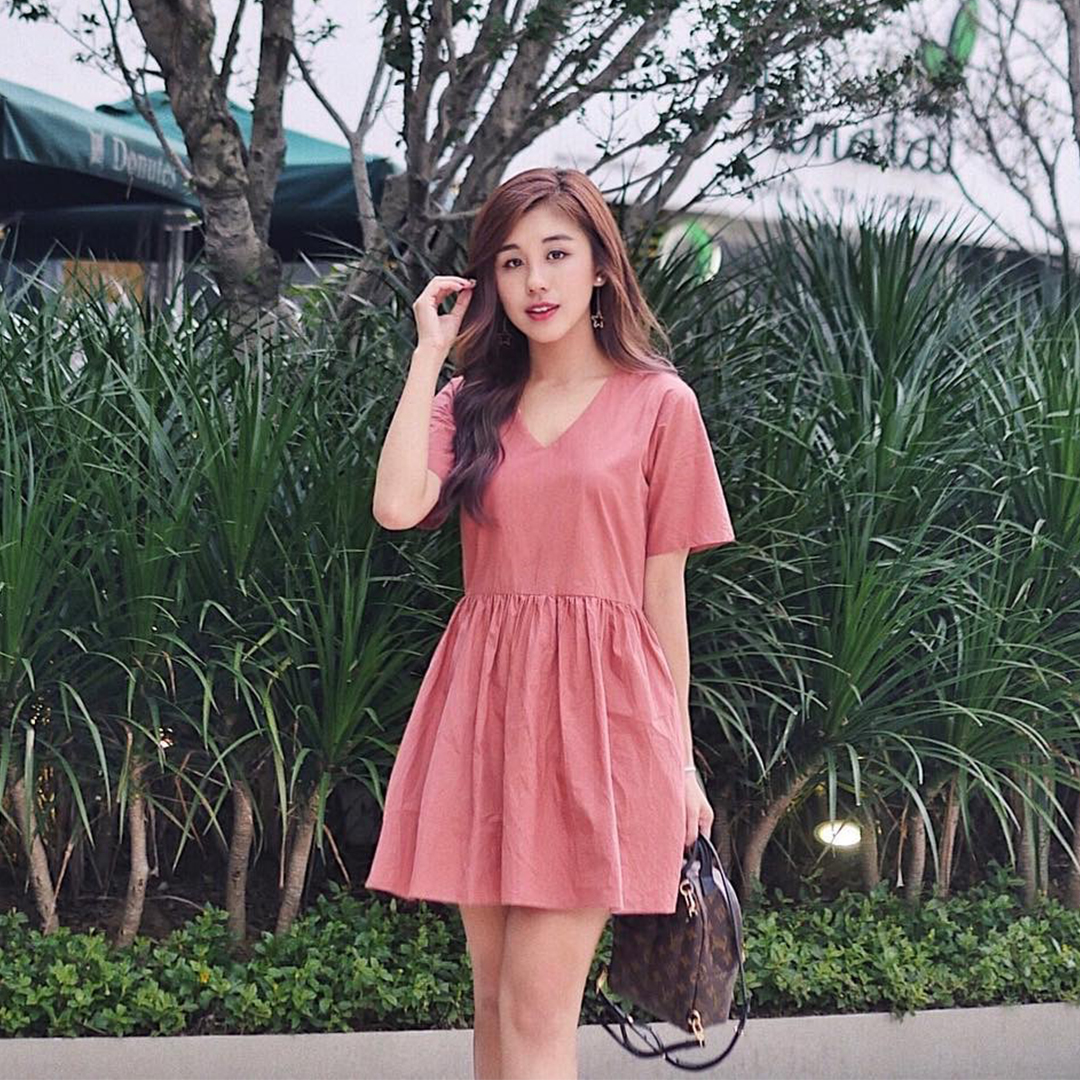 As seen on @kellytan1111 - Kerla Babydoll Romper