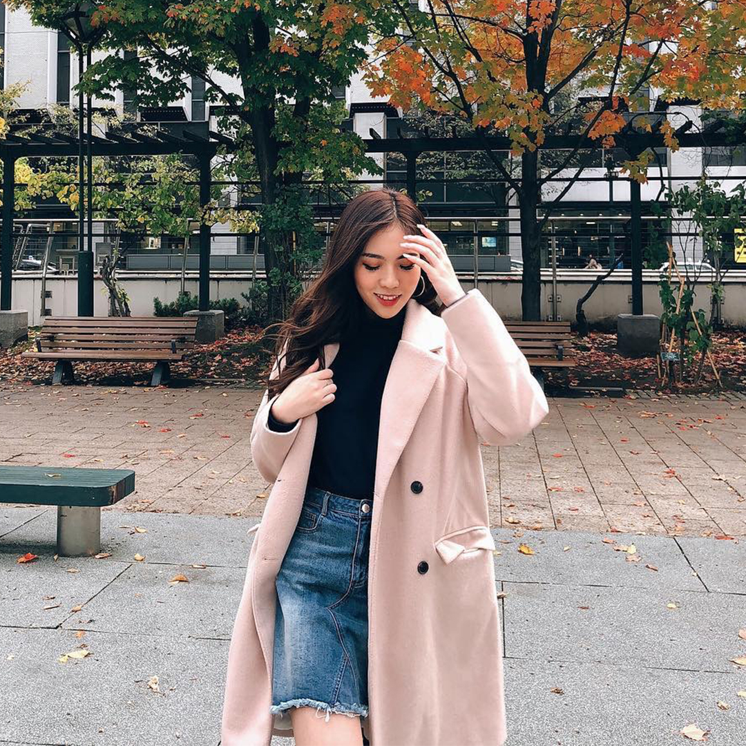 As seen on @jamietyj - Celia Denim Skirt