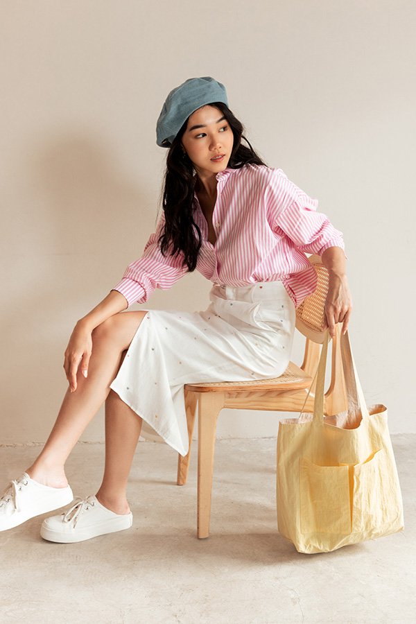 *Restock* Blake Oversized Stripes Shirt