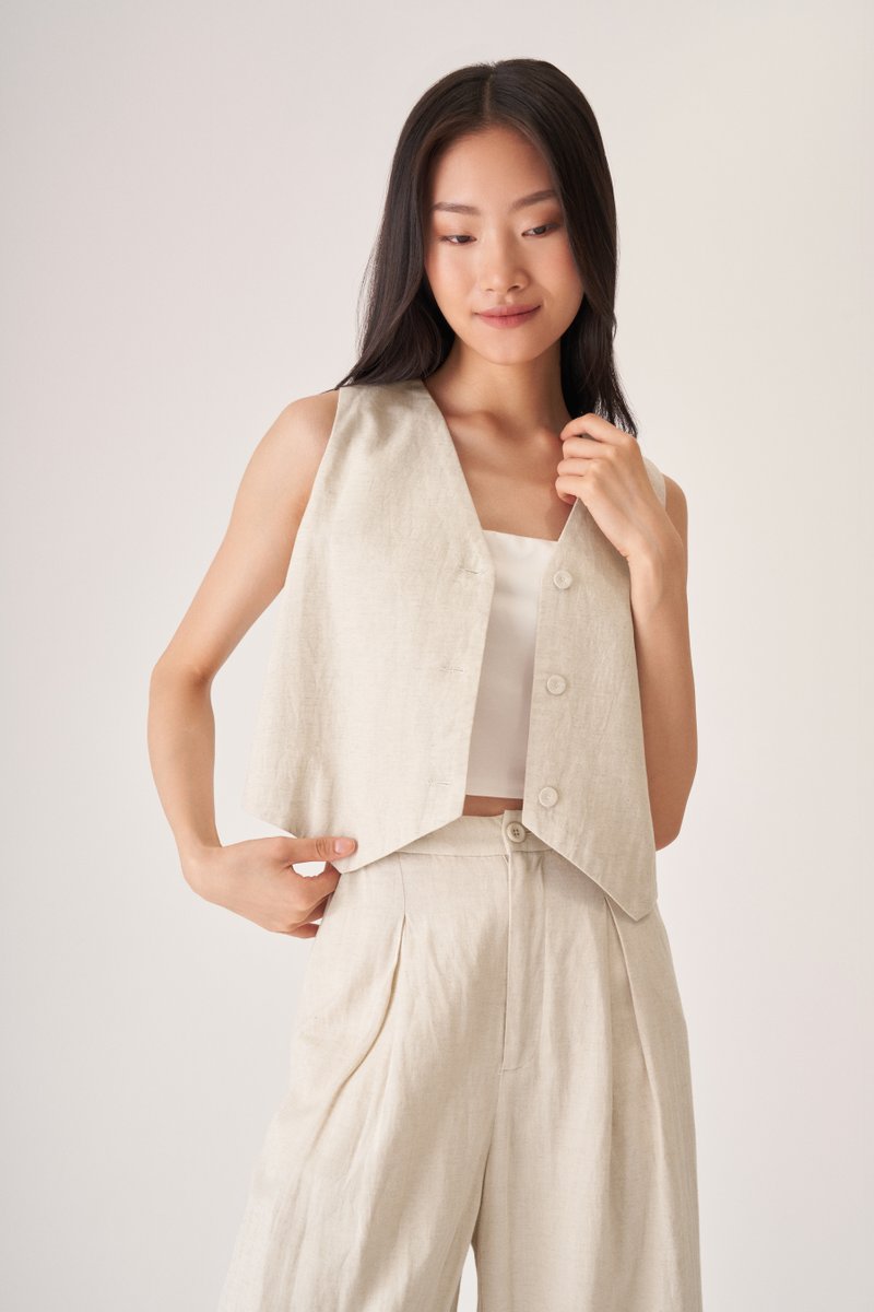 *Restock* Clifford Linen Vest