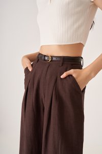 Clifford Belted Wide Leg Pants