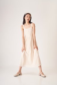 Verina Maxi Dress in Cream