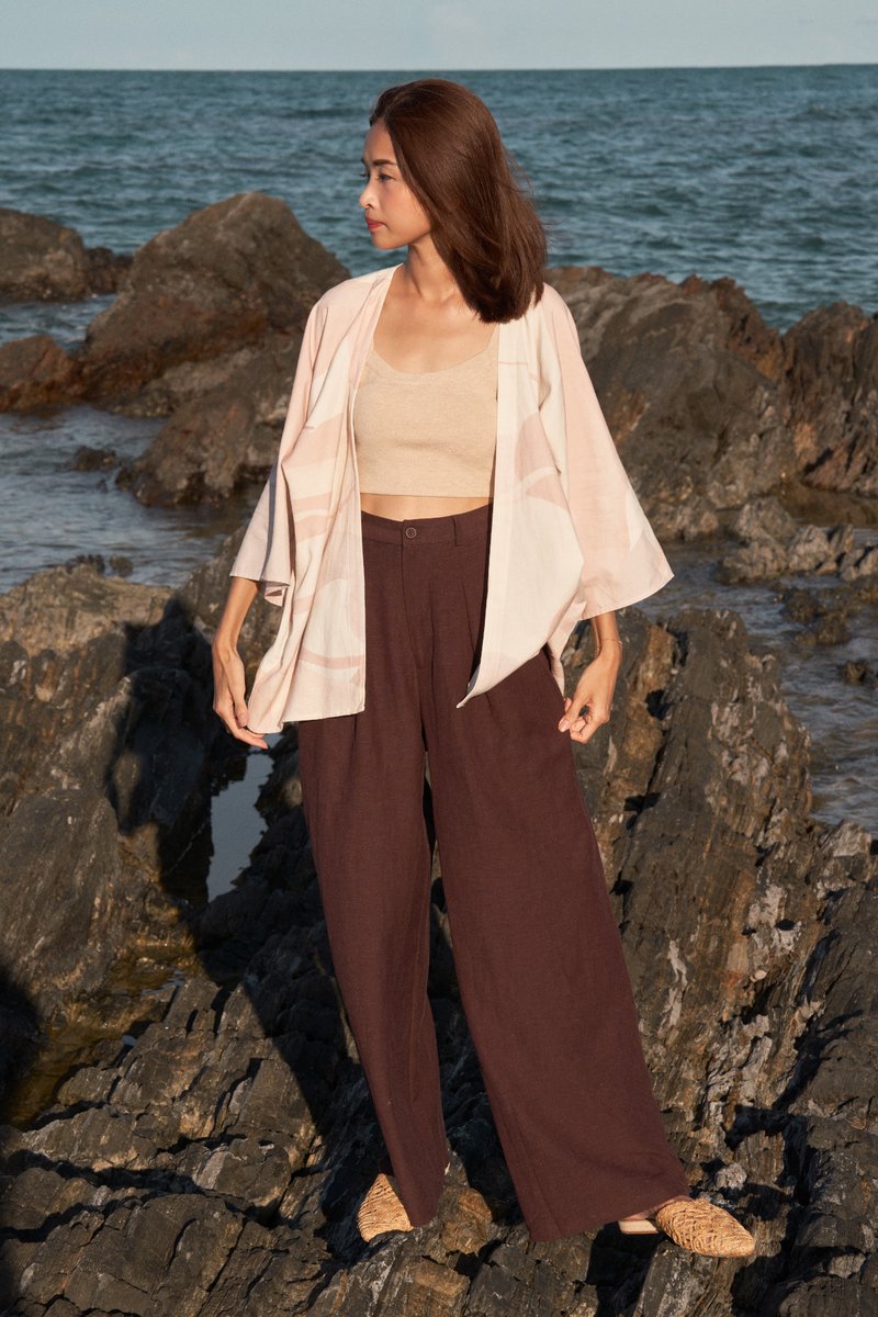 Clifford Belted Wide Leg Pants