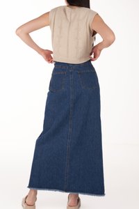 Briston Denim Maxi Skirt