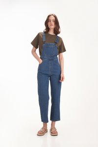 Trevor Crop Tee in Walnut