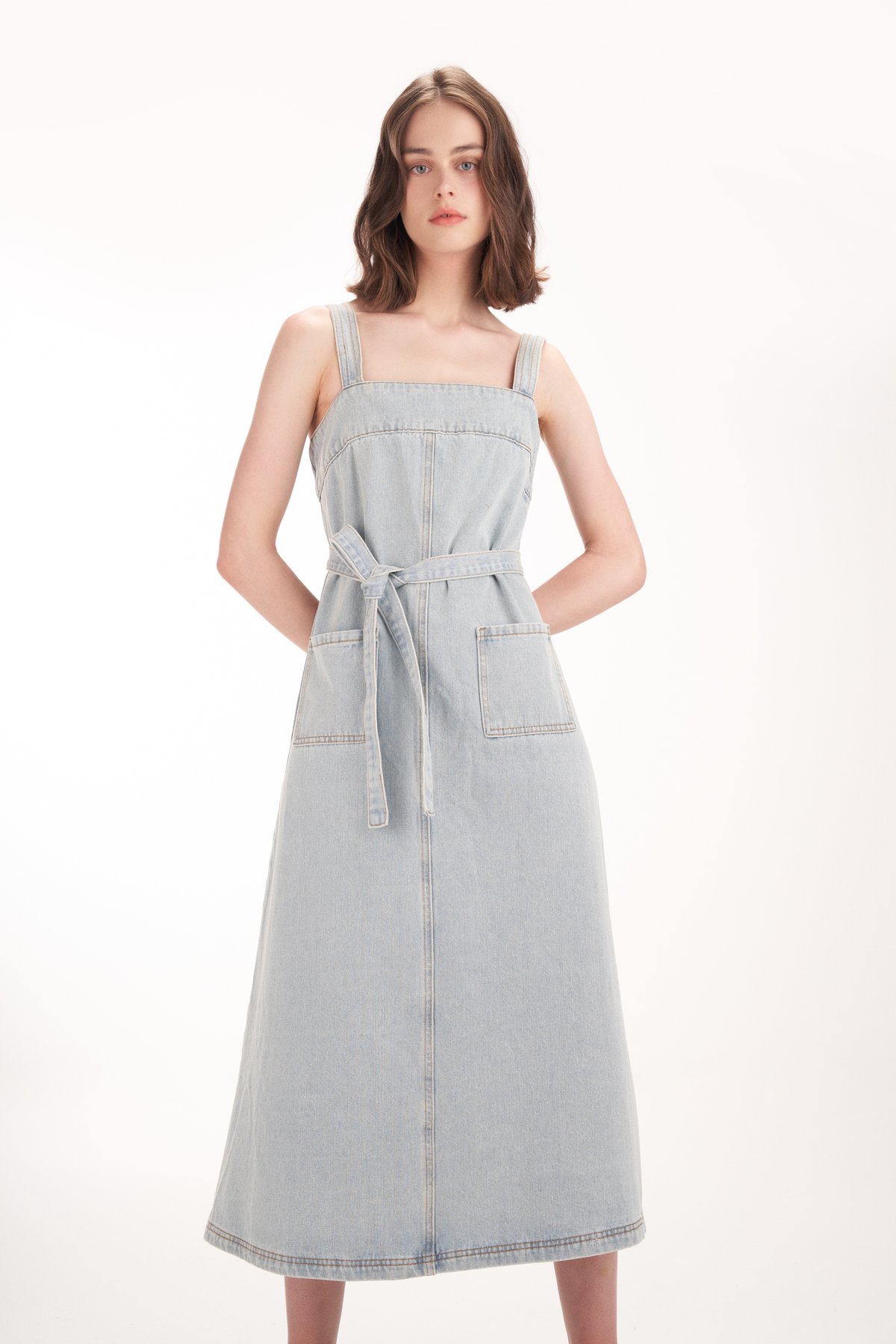 Danna Denim Maxi Dress