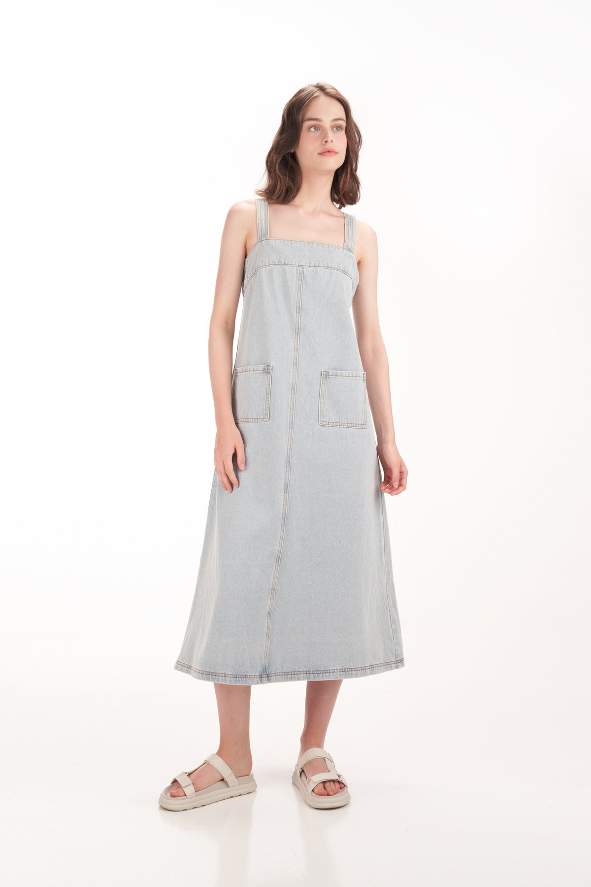 Danna Denim Maxi Dress