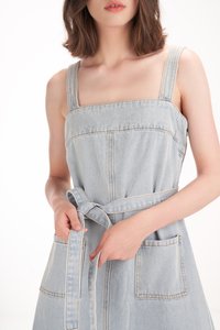 Danna Denim Maxi Dress