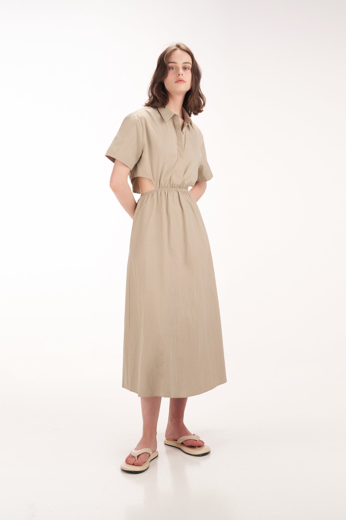 Darson Cut-Out Midi Dress