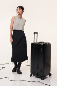 Flint Two Way Cargo Skirt in Black