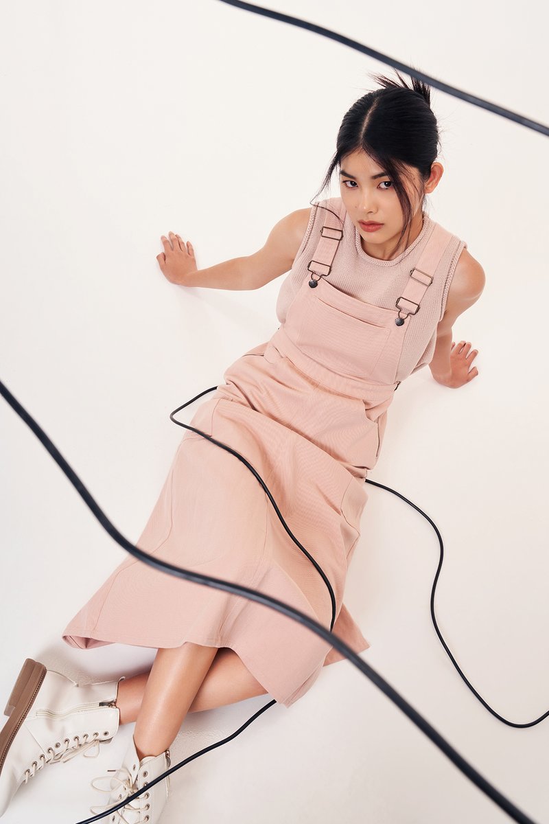 Duncan Denim Dungaree Dress