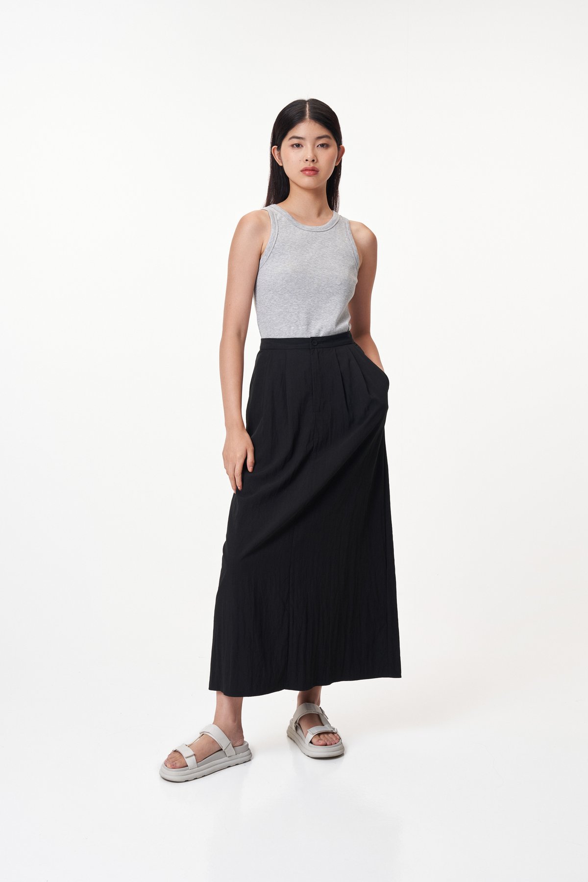 Kyan Nylon Skirt | The Closet Lover