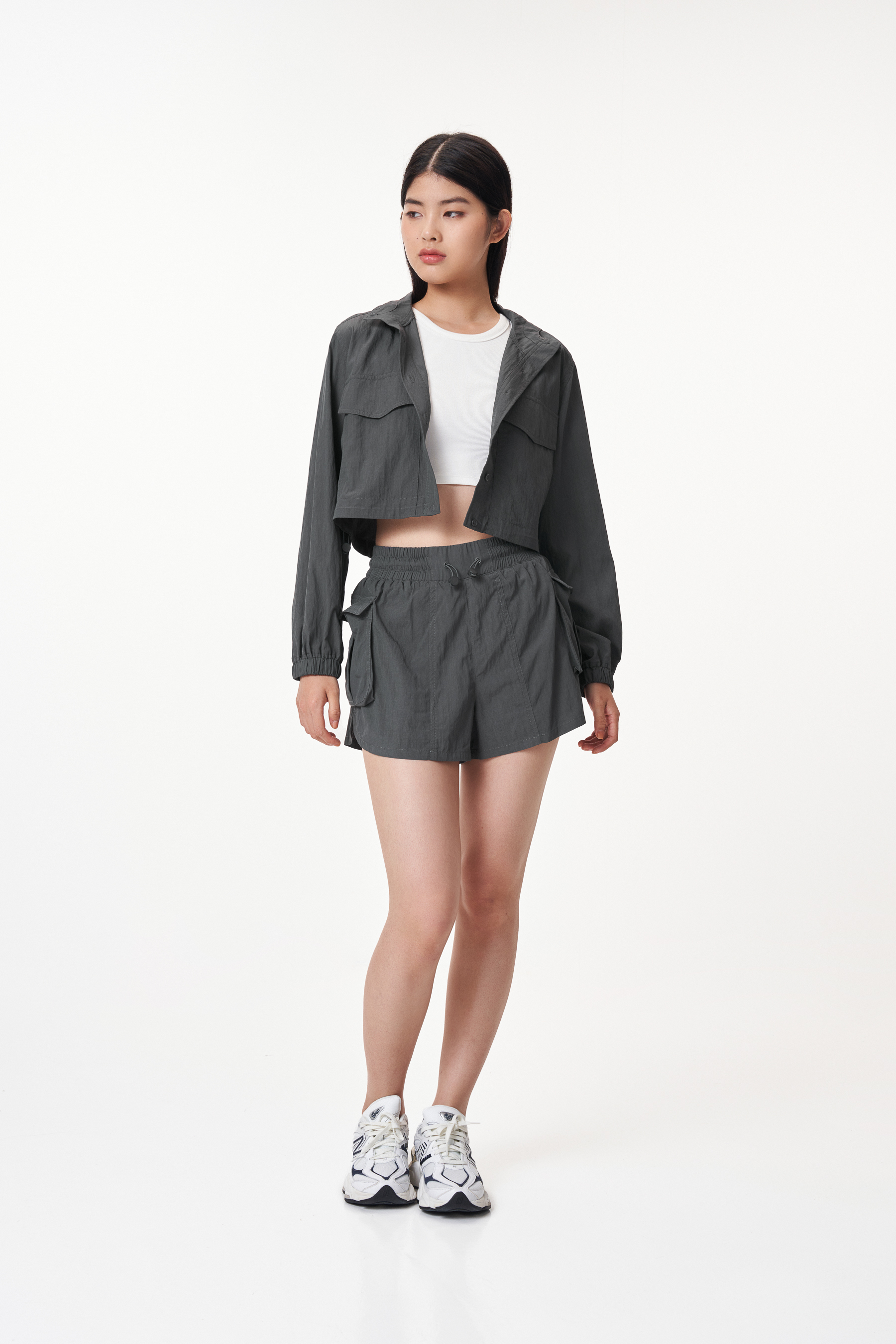 Blaise Nylon Shorts The Closet Lover
