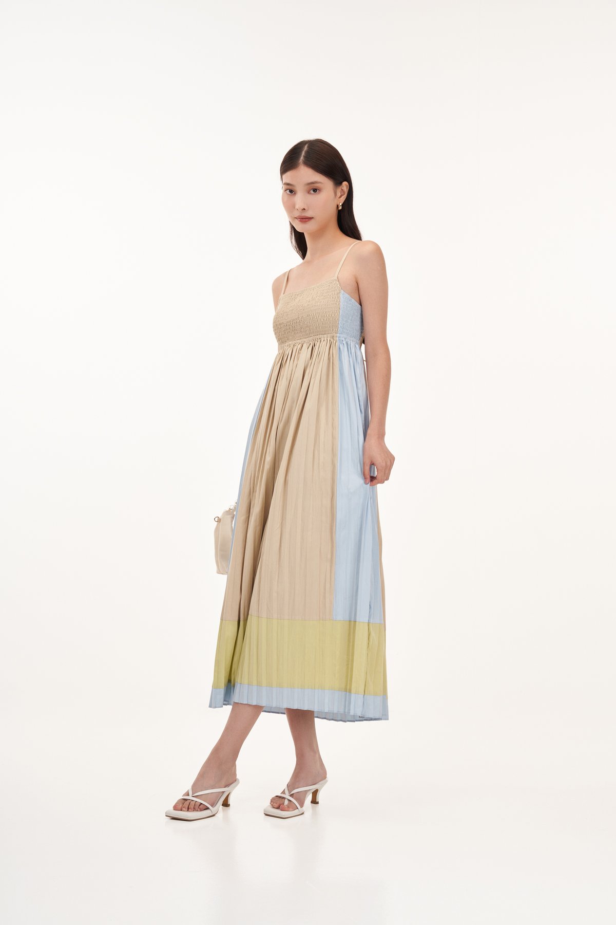 Emilia Pleated Maxi Dress | The Closet Lover