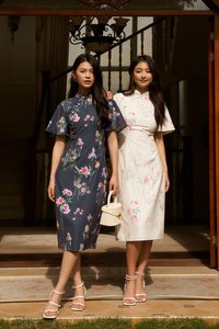 Xin Qipao in Blossoms Reverie