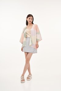 Aimee Kimono in Harmony Bliss in Pastel