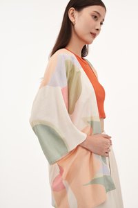 Aimee Kimono in Harmony Bliss in Vivid
