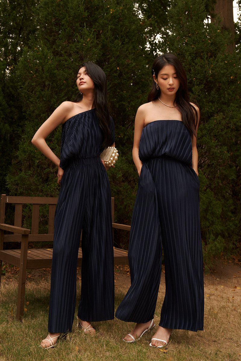 *Backorder* Emerson Multiway Pleated Jumpsuit