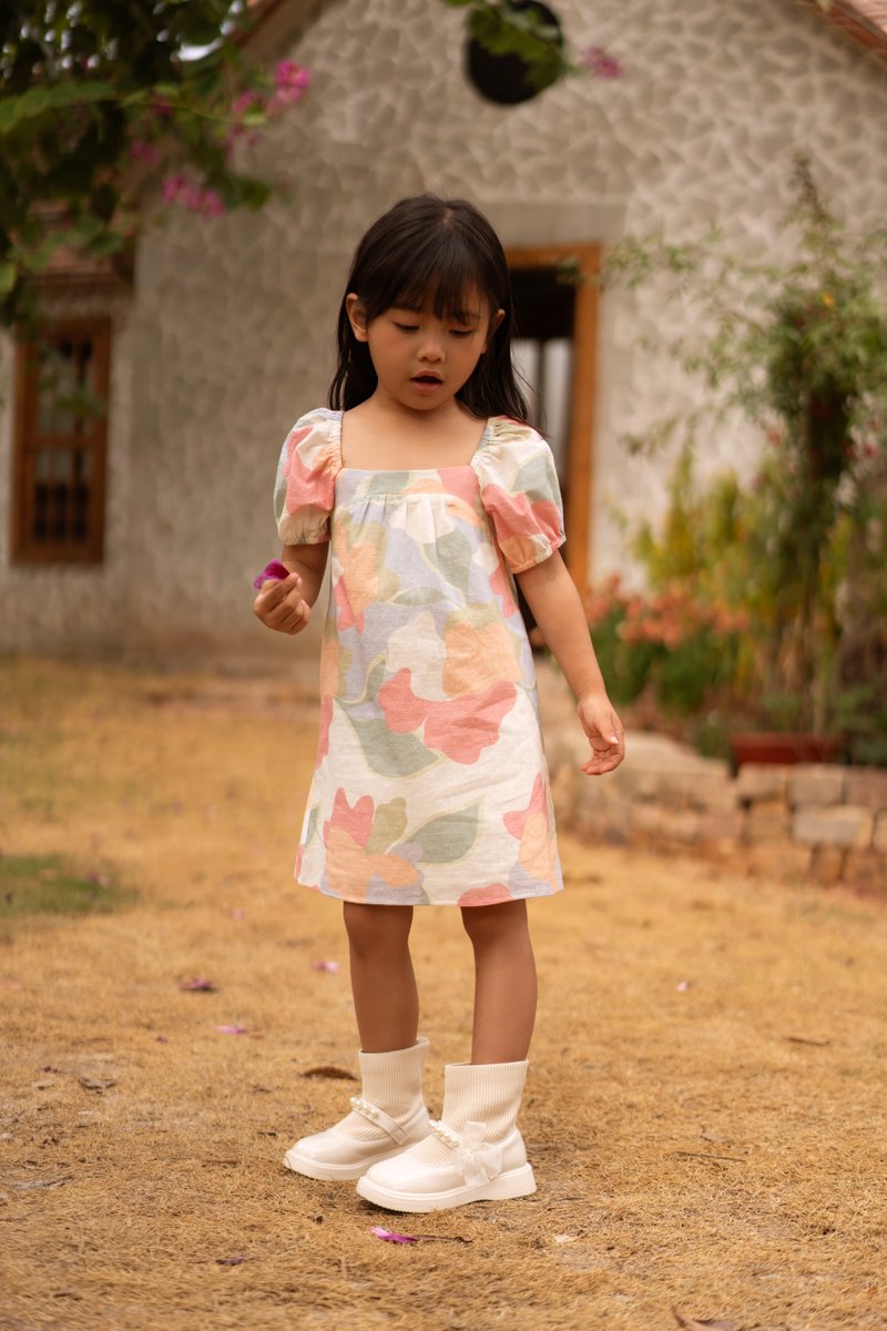 Kids' Colleen Dress in Harmony Bliss