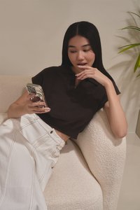 V2 Keith Knit Top in Truffle