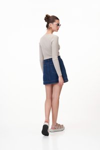 Kiko Knit Top In Stone