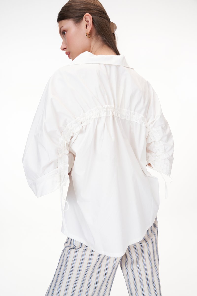 Charlotte Ruched Blouse