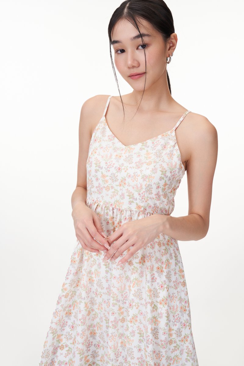 Emmaline Floral Midi Dress