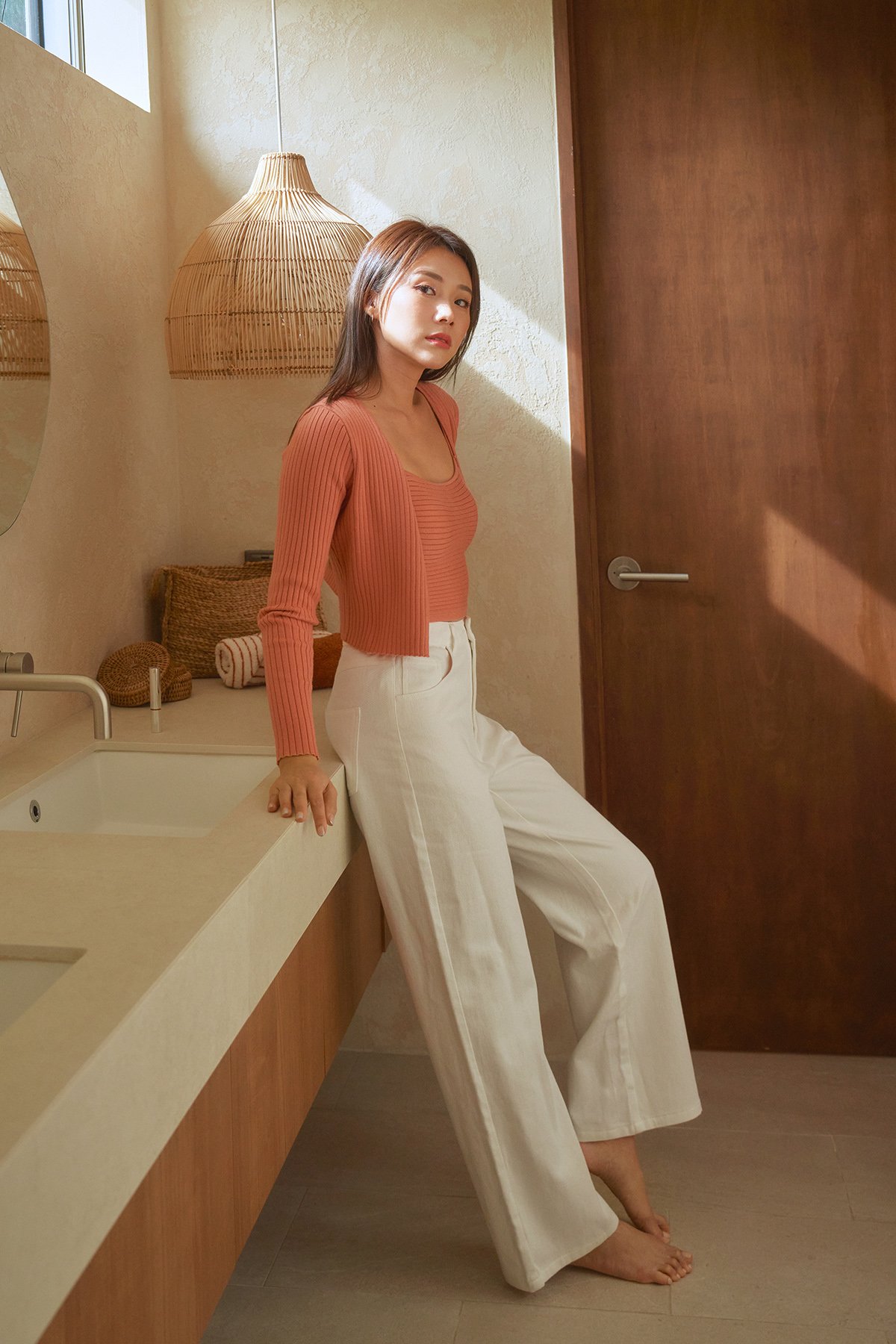 Romi Two Way Knit Top
