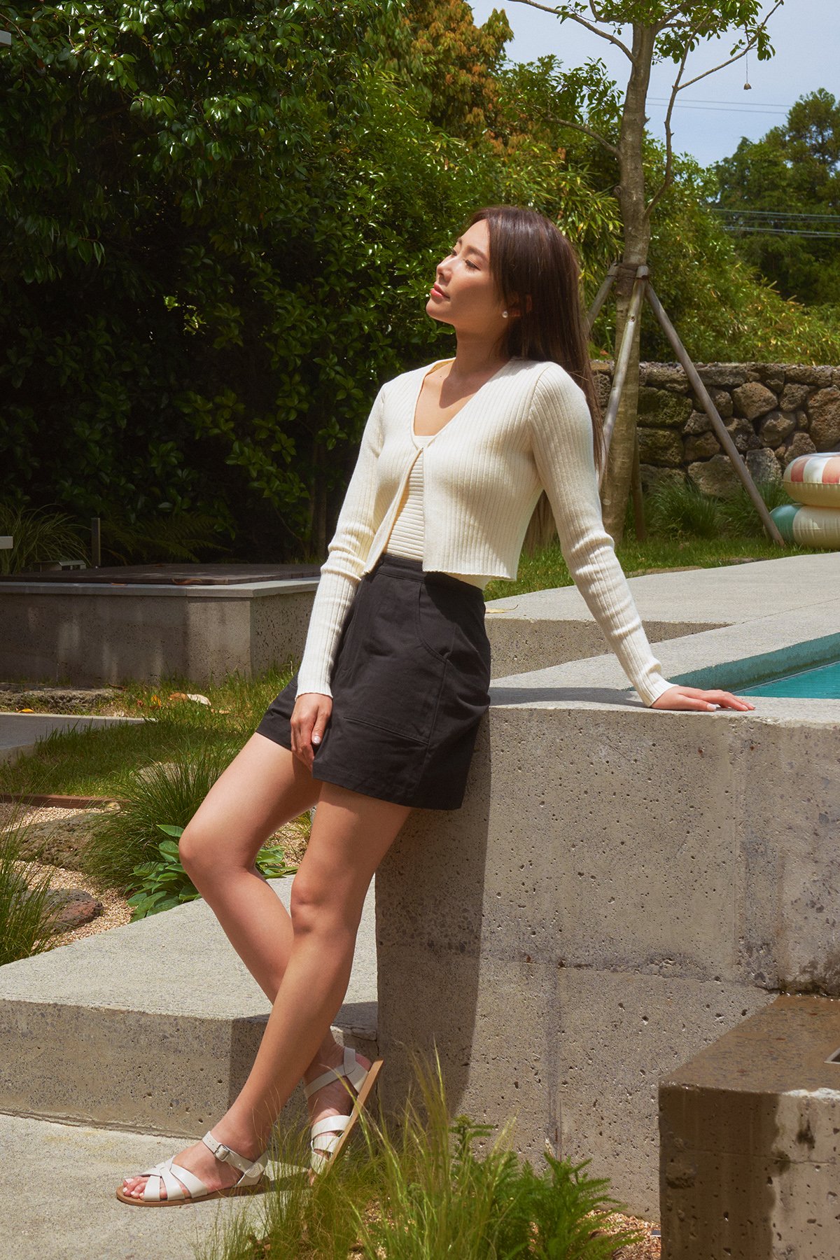 Nicco Pocket Shorts in Black