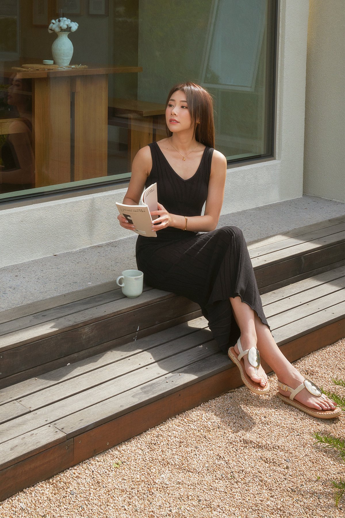 Kylie Two way Textured Knit Dress