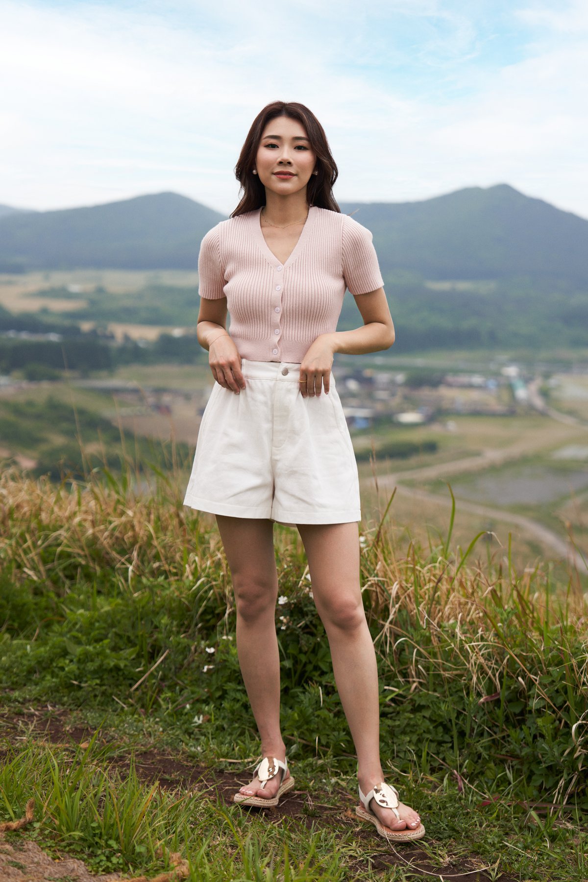 Yoona Knit Button Top