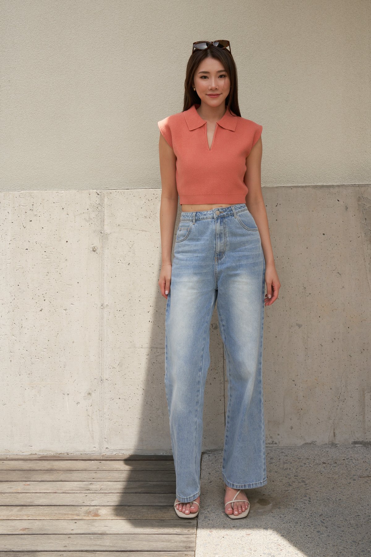 Charles Collared Knit Top