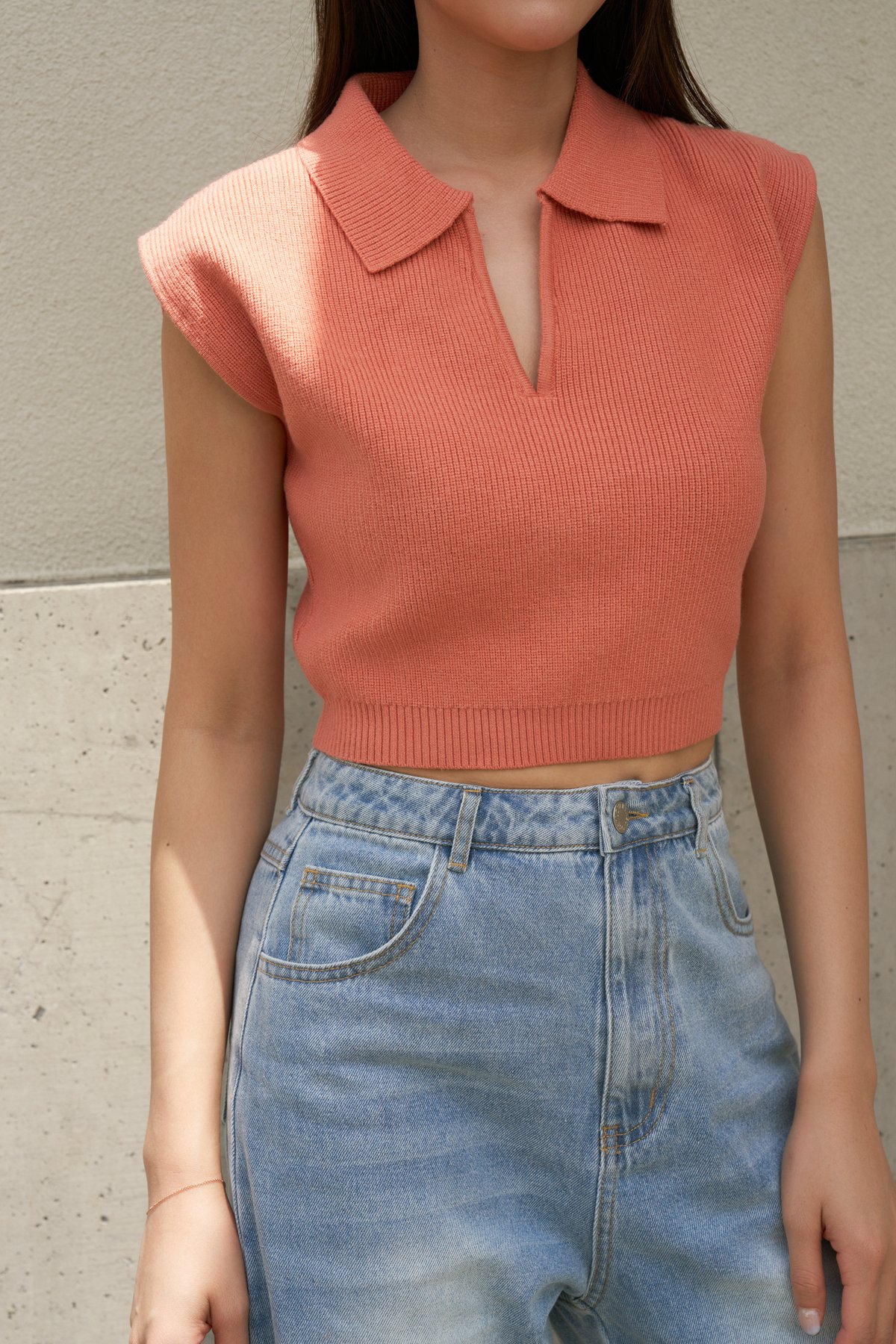 Charles Collared Knit Top
