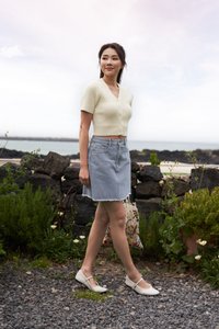 Yoona Knit Button Top