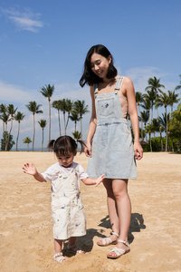 *Backorder* Sammy Denim Dungaree Dress