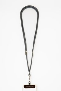 The Lovers Club Lanyard in Charcoal