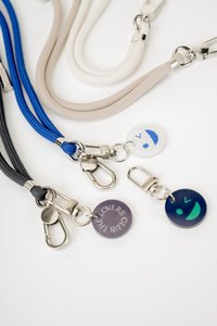 The Lovers Club Lanyard in Stone