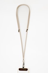 The Lovers Club Lanyard in Stone