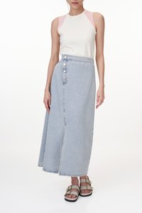 Billy Denim Skirt in Light Wash