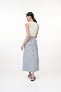 Billy Denim Skirt in Light Wash