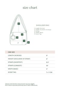 The Lovers Club Cloud Vegan Leather Shoulder Bag & Scent Tag in Silver