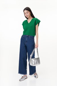 The Lovers Club Cloud Vegan Leather Shoulder Bag & Scent Tag in Silver