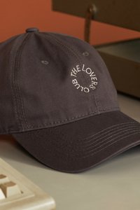 The Lovers Club Cap in Charcoal